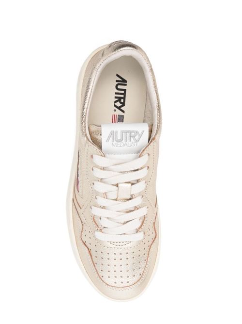 Gold-tone sneakers Autry | AULWBM02LT PLAT